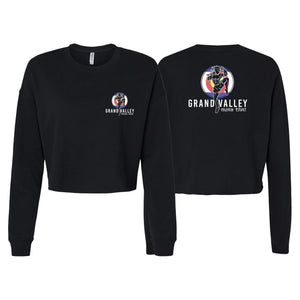 Grand Valley BJJ Women's Cropped Crewneck Sweatshirt #8137 D