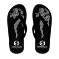 Grand Valley BJJ Academy Flip Flops #8137 D