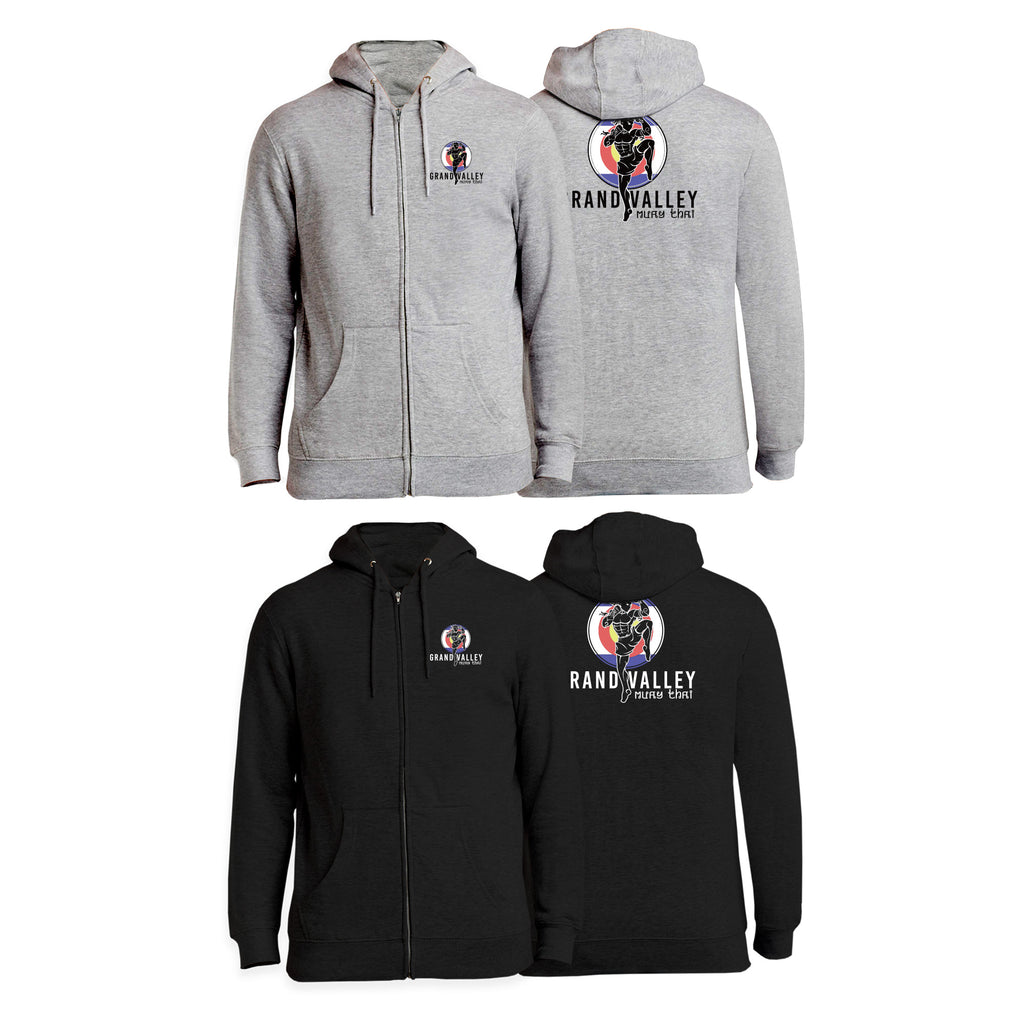 Grand Valley BJJ Academy Zip-Up Hoodies #8137 D