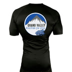 Grand Valley BJJ All Black Rash Guards Long Sleeves #8137 E