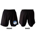 Grand Valley BJJ All Black Shorts 2.0 #8137 E