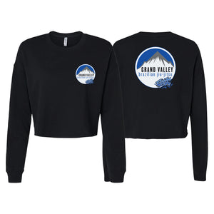 Grand Valley BJJ Women's Cropped Crewneck Sweatshirt #8137 E