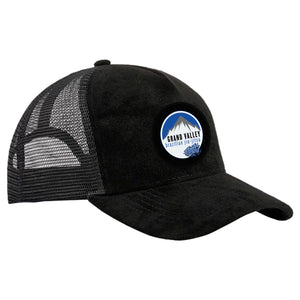Grand Valley BJJ Suede Trucker Hat #8137 E