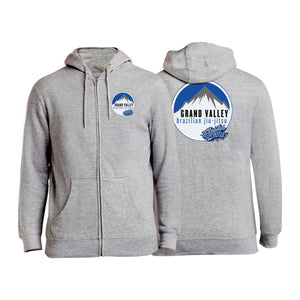 Grand Valley BJJ Zip-Up Hoodies #8137 E
