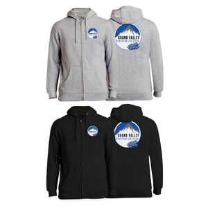 Grand Valley BJJ Zip-Up Hoodies #8137 E