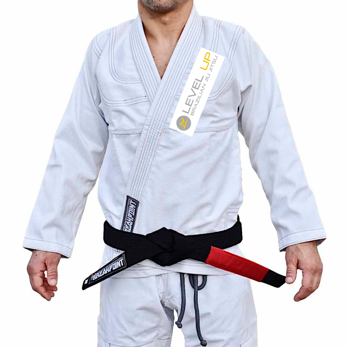 Level Up BJJ Academy Adults Gi - White #025 A (Collection)