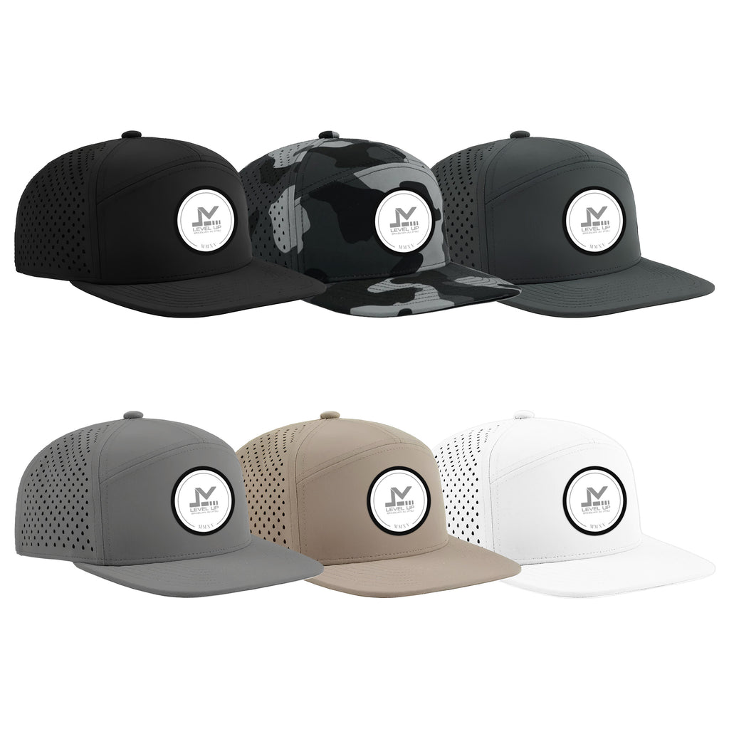 Level Up BJJ Academy Perforated Hats #8138 L (Main)