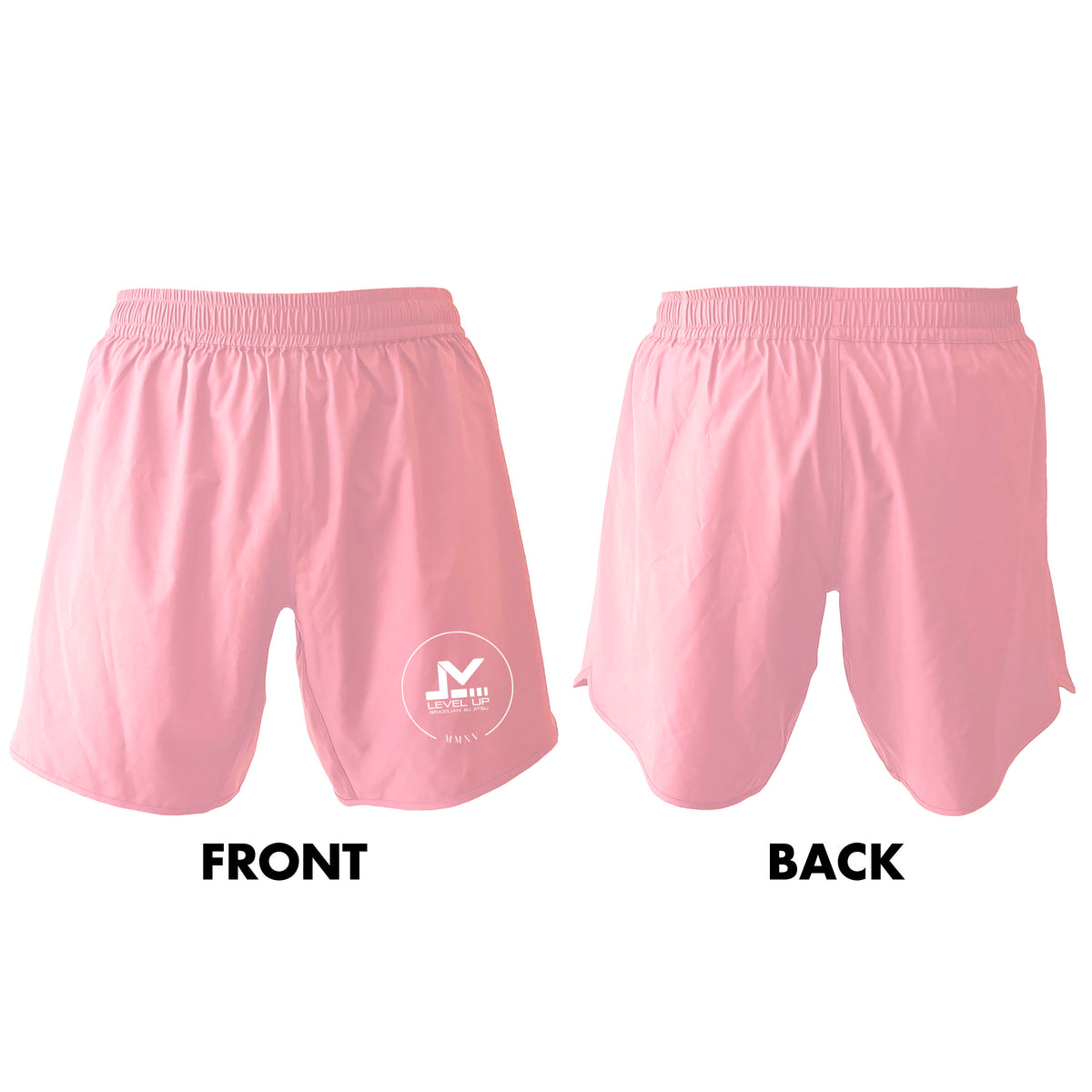 Level Up BJJ Pink Shorts 2.0 #8138 L (Main)