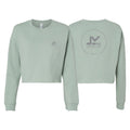 Level Up BJJ Women's Cropped Crewneck Sweatshirt #8138 L (Main)