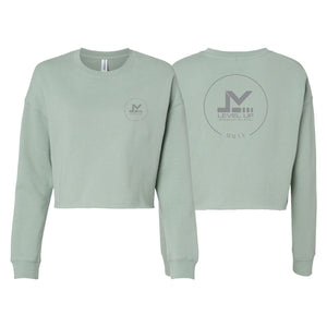 Level Up BJJ Women's Cropped Crewneck Sweatshirt #8138 L (Main)
