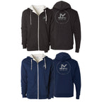 Level Up BJJ Sherpa Lined Zip-Up Hoodie #8138 L (Main)