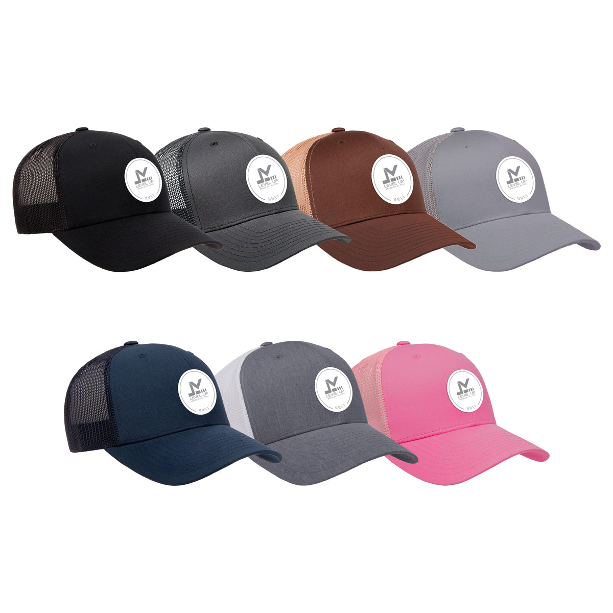 Level Up BJJ Academy Trucker Hat #8138 L (Main)