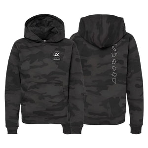 Level Up BJJ Academy Sweater Kids Hoodie #8138 M (Viajante)