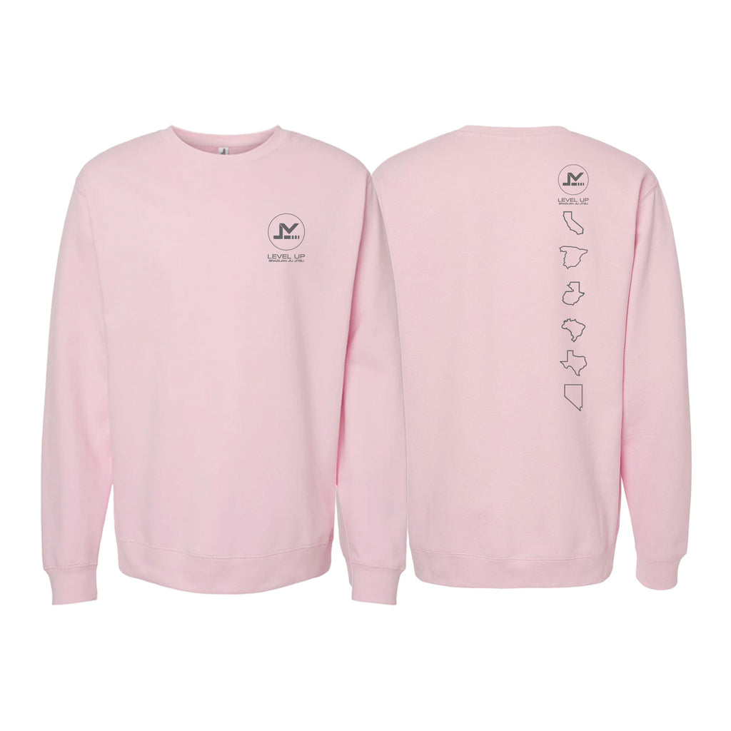 Level Up BJJ Crewneck Sweatshirt #8138 M (Viajante)