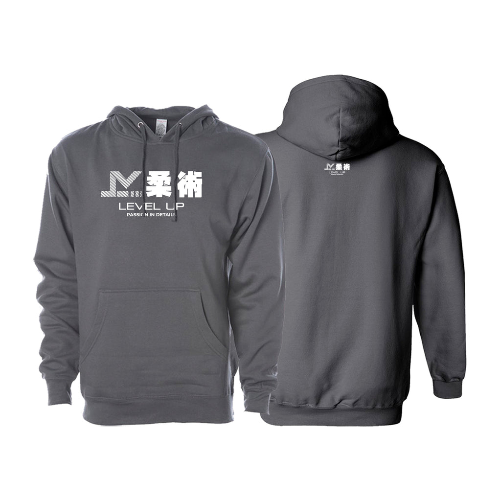 Level Up BJJ Academy Sweater Hoodie #8138 N (Passion)