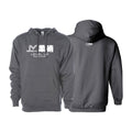 Level Up BJJ Academy Sweater Hoodie #8138 N (Passion)