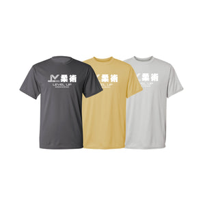 Level Up BJJ Dry Fit Shirts #8138 N (Passion)