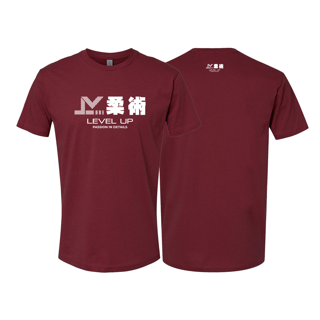 Level Up BJJ Next Level Adult Shirts #8138 N (Passion)