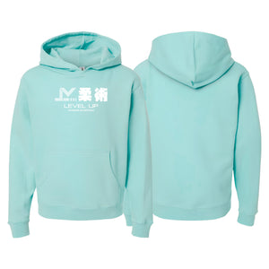 Level Up BJJ Academy Sweater Kids Hoodie #8138 N (Passion)
