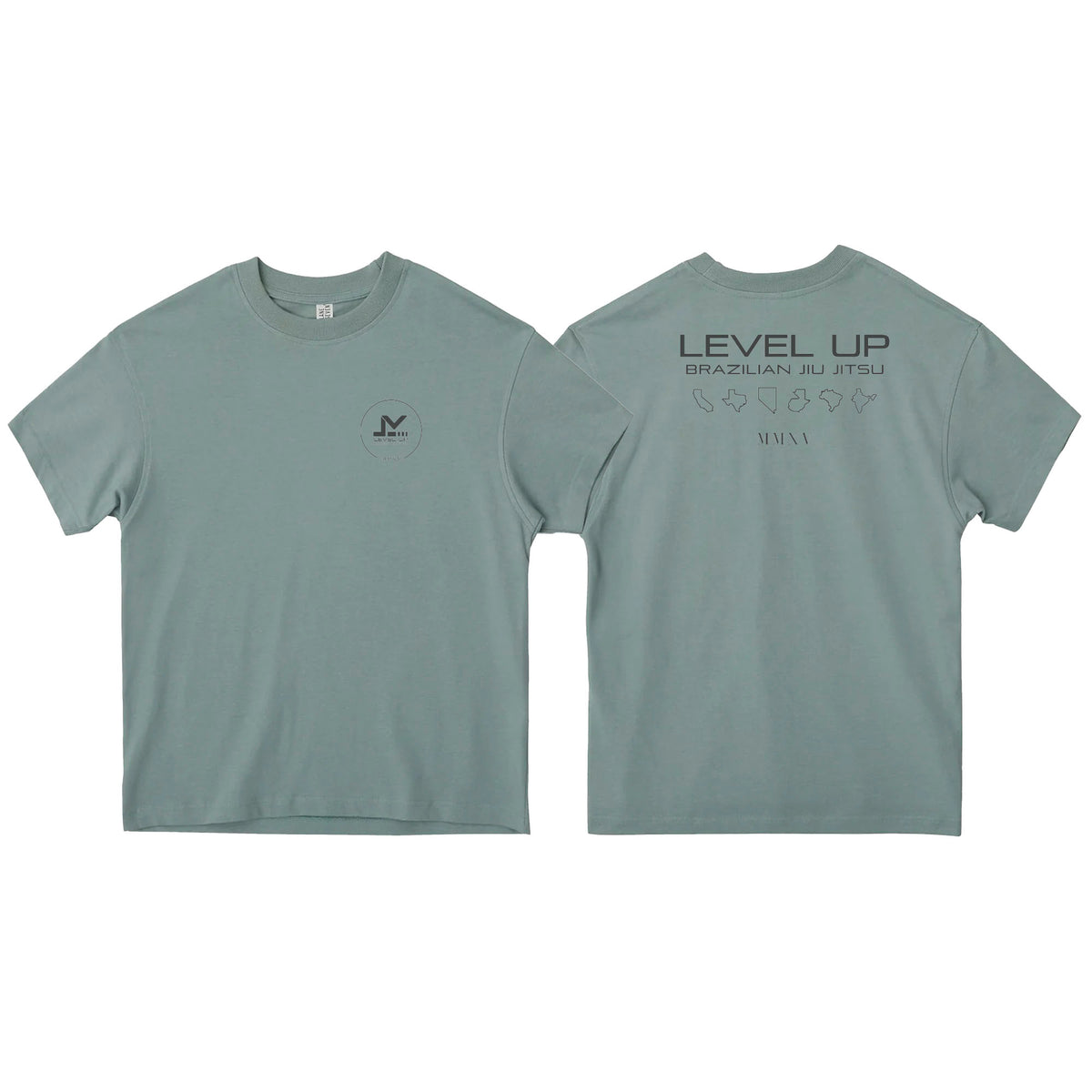 Level Up BJJ Oversized Adult Shirts #P (Traveler 2.0)