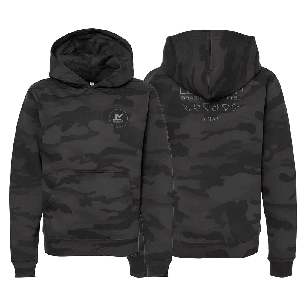 Level Up BJJ Academy Sweater Kids Hoodie #8138 P (Traveler 2.0)
