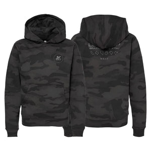 Level Up BJJ Academy Sweater Kids Hoodie #8138 P (Traveler 2.0)