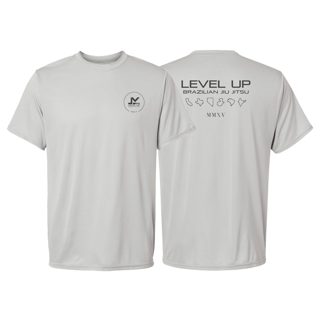 Level Up BJJ Dry Fit Shirts #8138 P (Traveler 2.0)