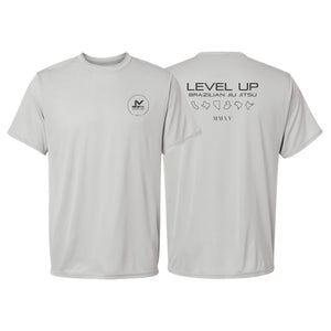 Level Up BJJ Dry Fit Shirts #8138 P (Traveler 2.0)