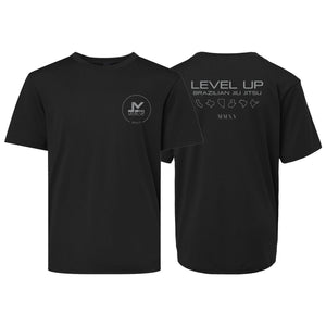 Level Up BJJ Dry Fit Kids Shirts #8138 P