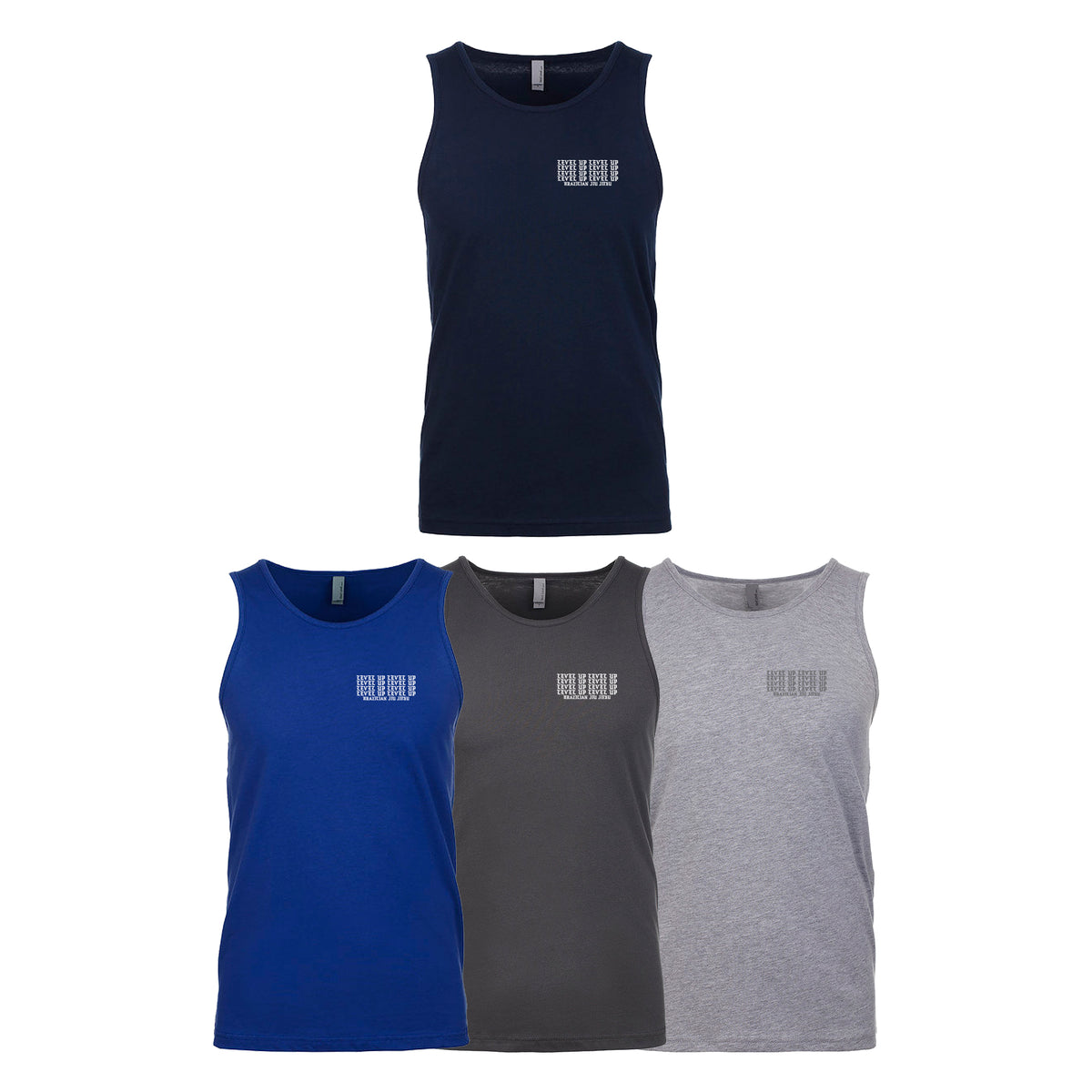 Level Up BJJ Next Level Tank Tops #8138 Q (Stacked)