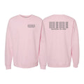 Level Up BJJ Crewneck Sweatshirt #8138 Q (Stacked)