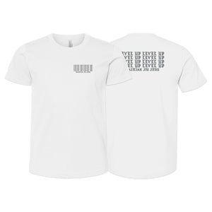Level Up BJJ Kids Shirts #8138 Q (Stacked)