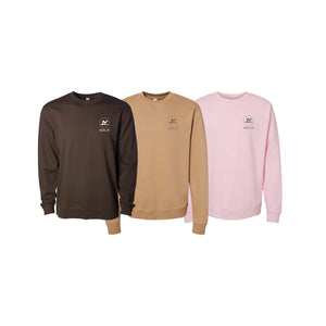 Level Up BJJ Crewneck Sweatshirt #8138 R (Name-logo Design)