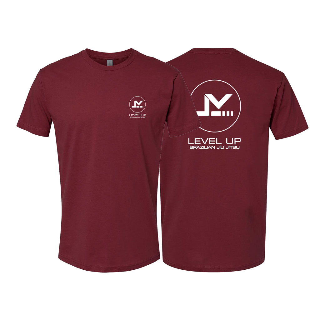 Level Up BJJ Next Level Adult Shirts #8138 R (Name-logo Design)