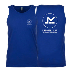 Level Up BJJ Next Level Tank Tops #8138 R (Name-logo Design)