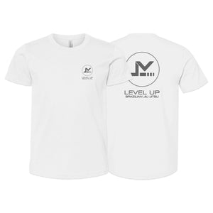 Level Up BJJ Kids Shirts #8138 R (Name-logo Design)