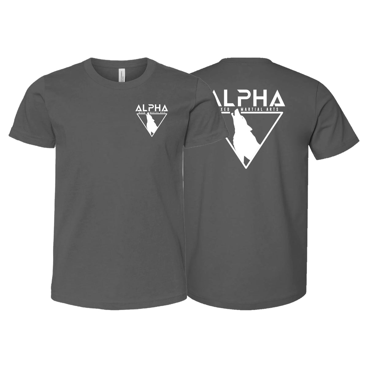 Alpha MMA & RCBJJ Lawton Academy Kids Shirts #8139 A