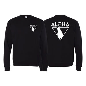 Alpha MMA & RCBJJ Lawton Academy Crewneck Sweatshirt #8139 A