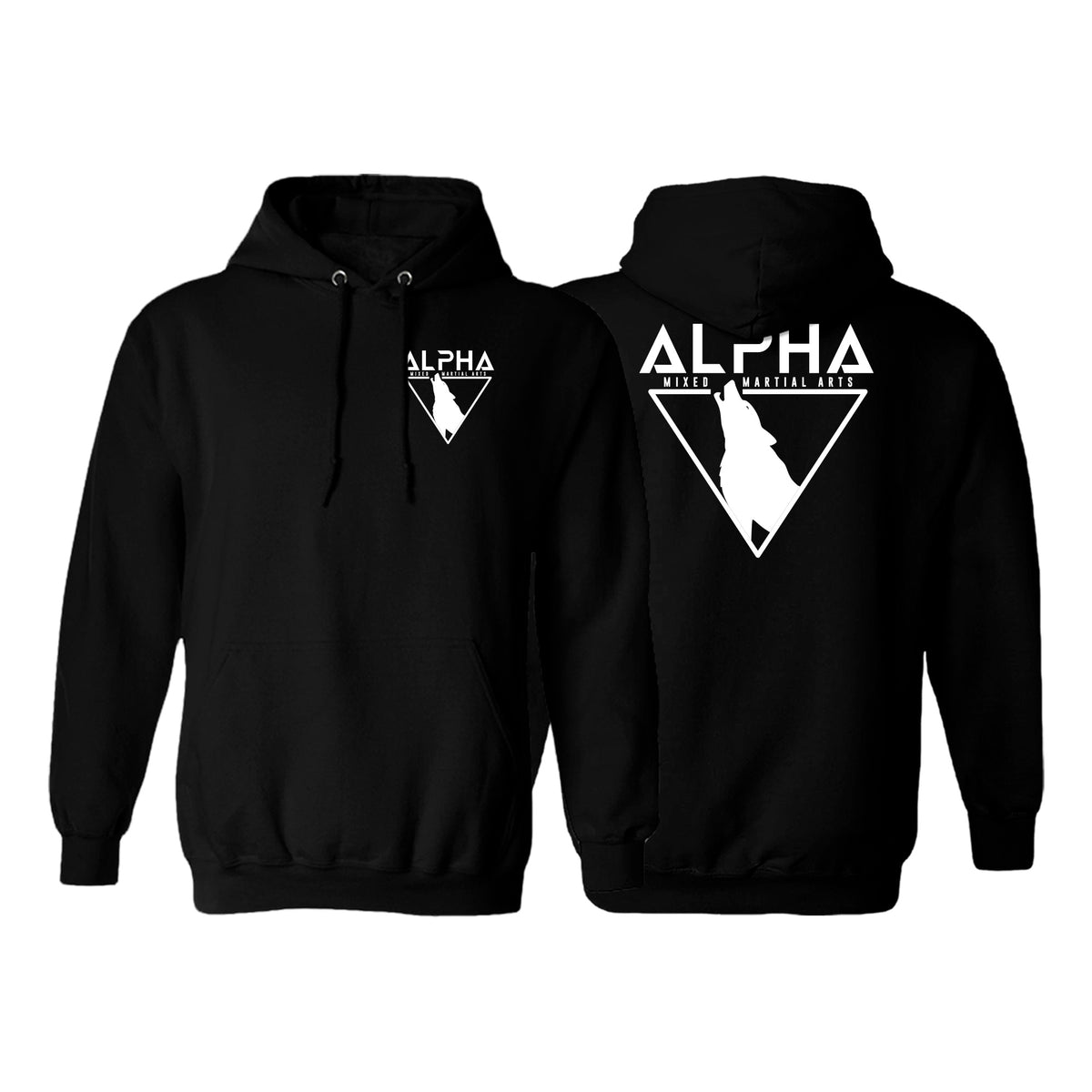 Alpha MMA & RCBJJ Lawton Academy Sweater Hoodie #8139 A