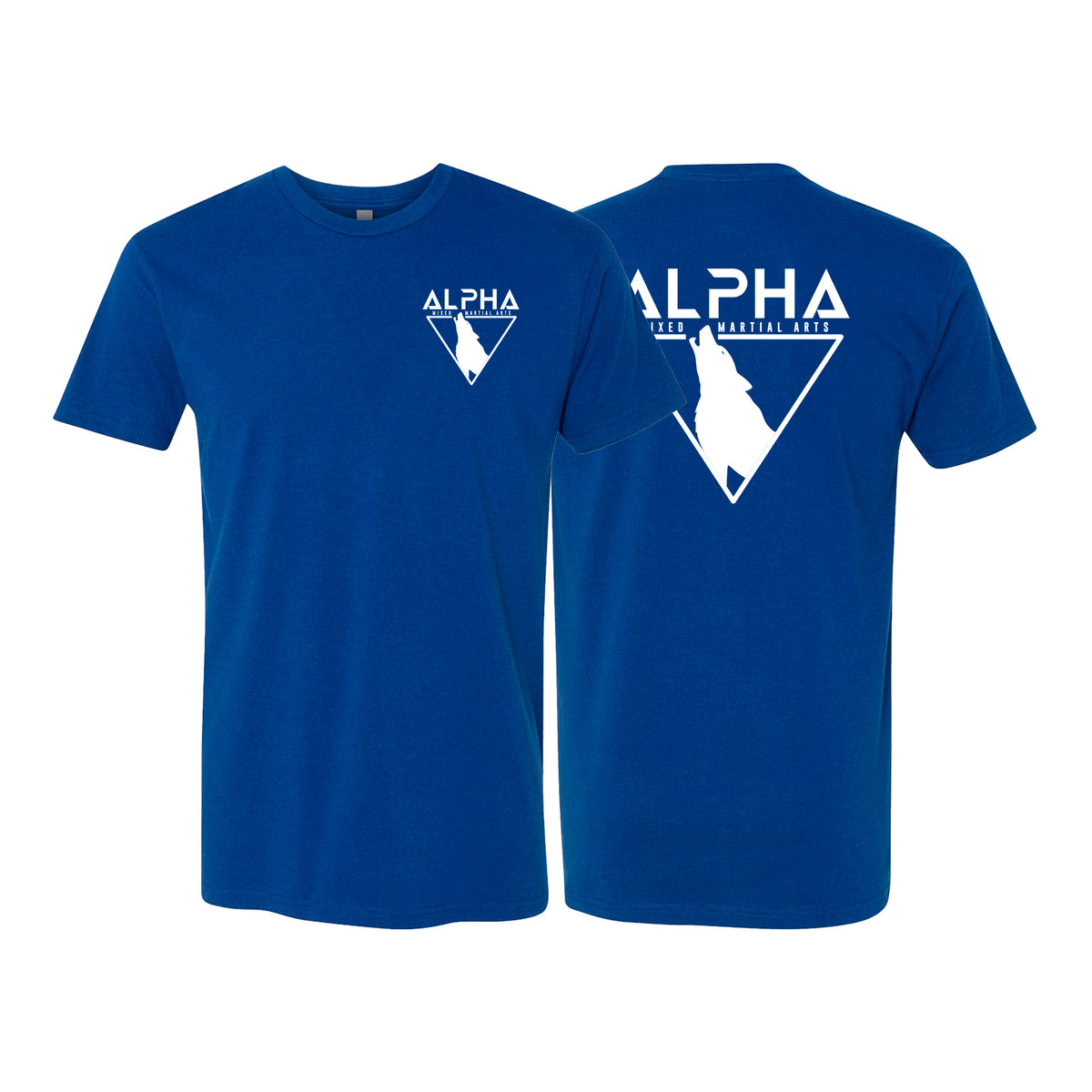 Alpha MMA & RCBJJ Lawton Next Level Adult Shirts #8139 A