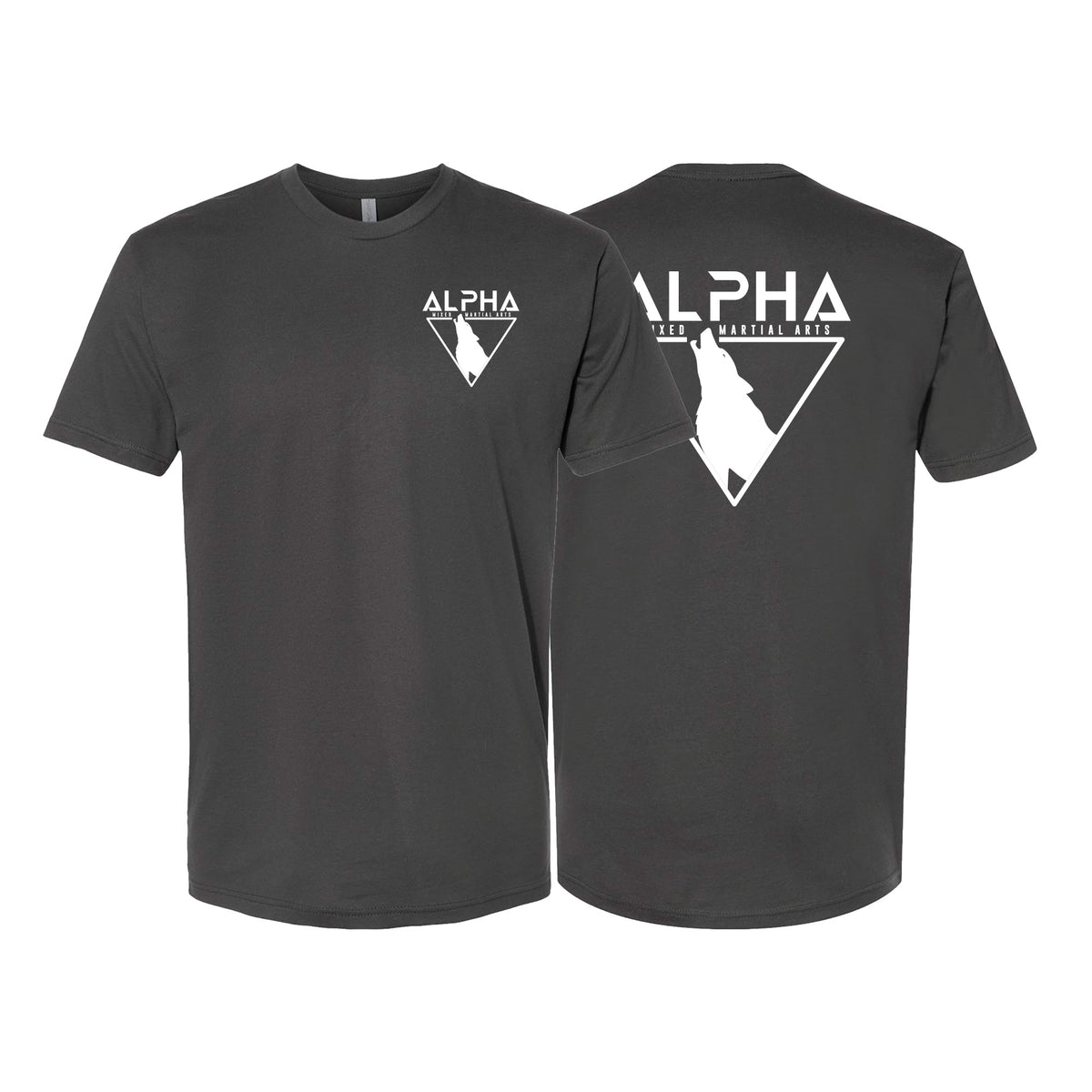 Alpha MMA & RCBJJ Lawton Next Level Adult Shirts #8139 A