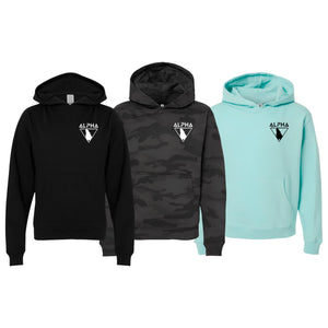 Alpha MMA & RCBJJ Lawton Academy Sweater Kids Hoodie #8139 A