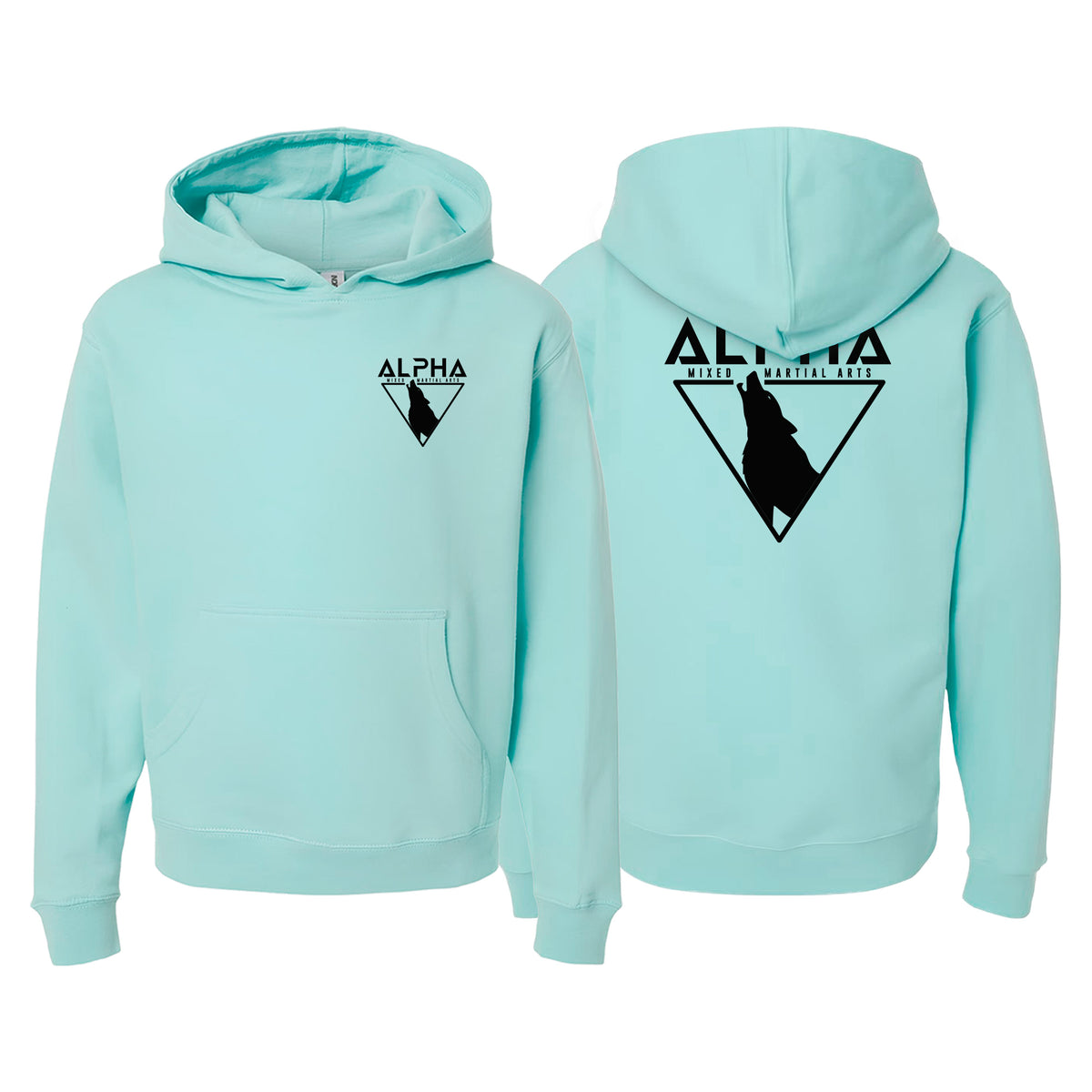 Alpha MMA & RCBJJ Lawton Academy Sweater Kids Hoodie #8139 A