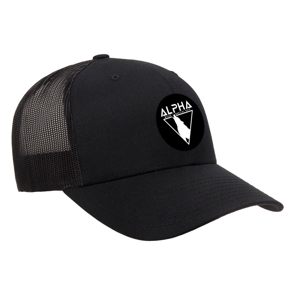 Alpha MMA & RCBJJ Lawton Academy Trucker Hat #8139 A