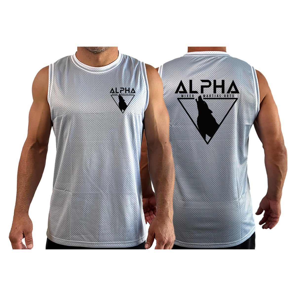 Alpha MMA & RCBJJ Lawton Academy Basketball Jerseys #8139 A