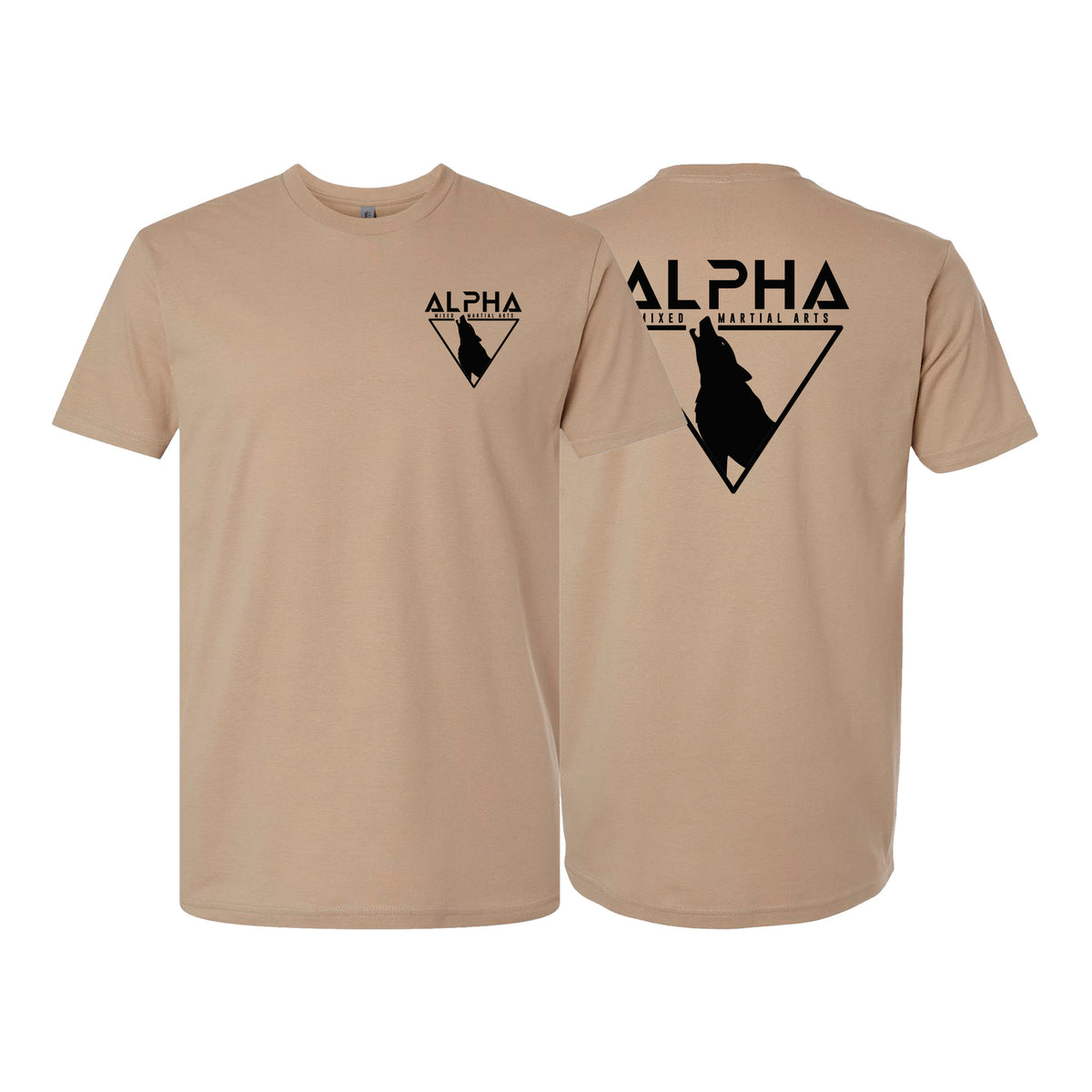 Alpha MMA & RCBJJ Lawton Next Level Adult Shirts #8139 A