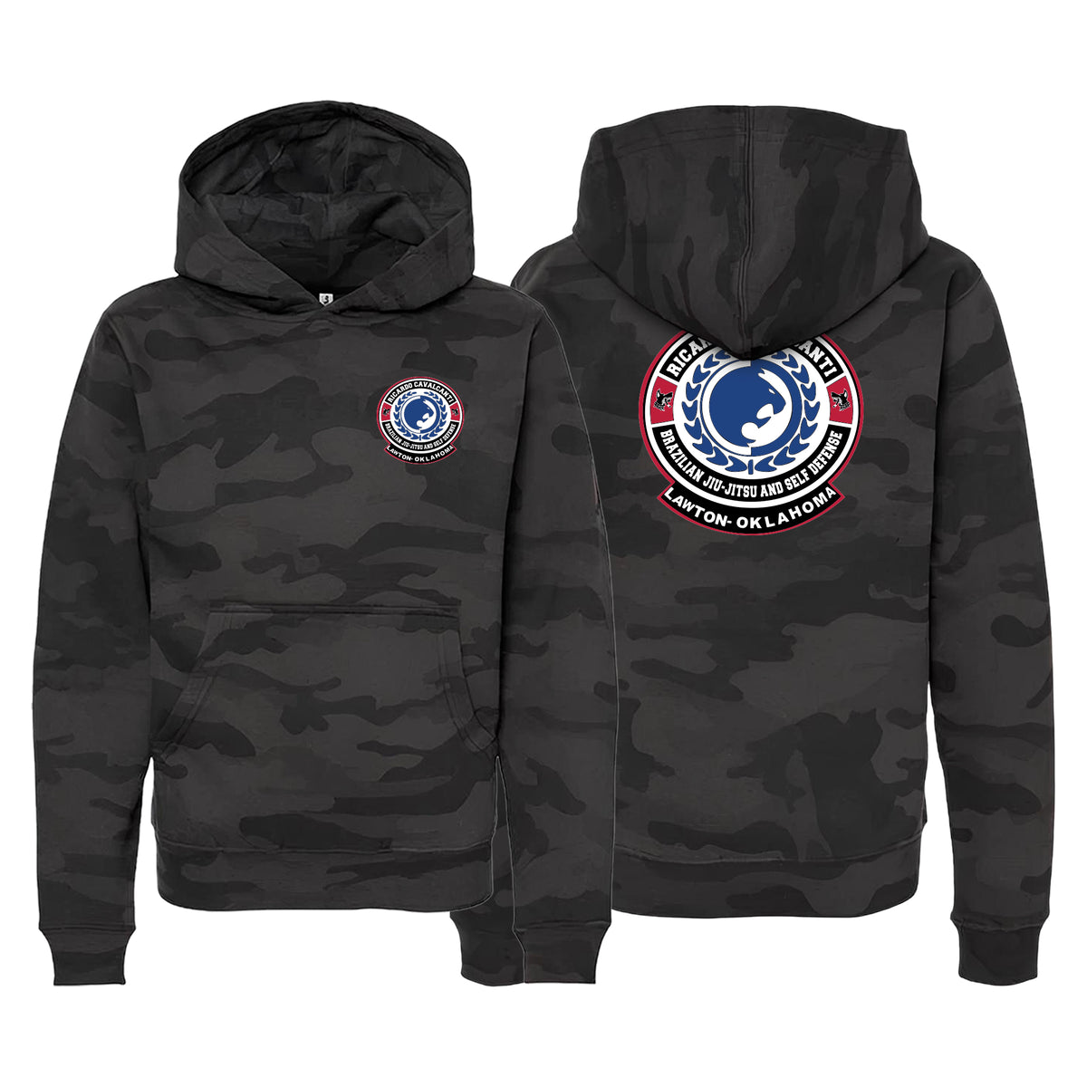 Alpha MMA & RCBJJ Lawton Academy Sweater Kids Hoodie #8139 B