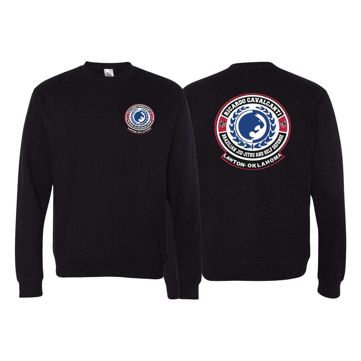 Alpha MMA & RCBJJ Lawton Academy Crewneck Sweatshirt #8139 B