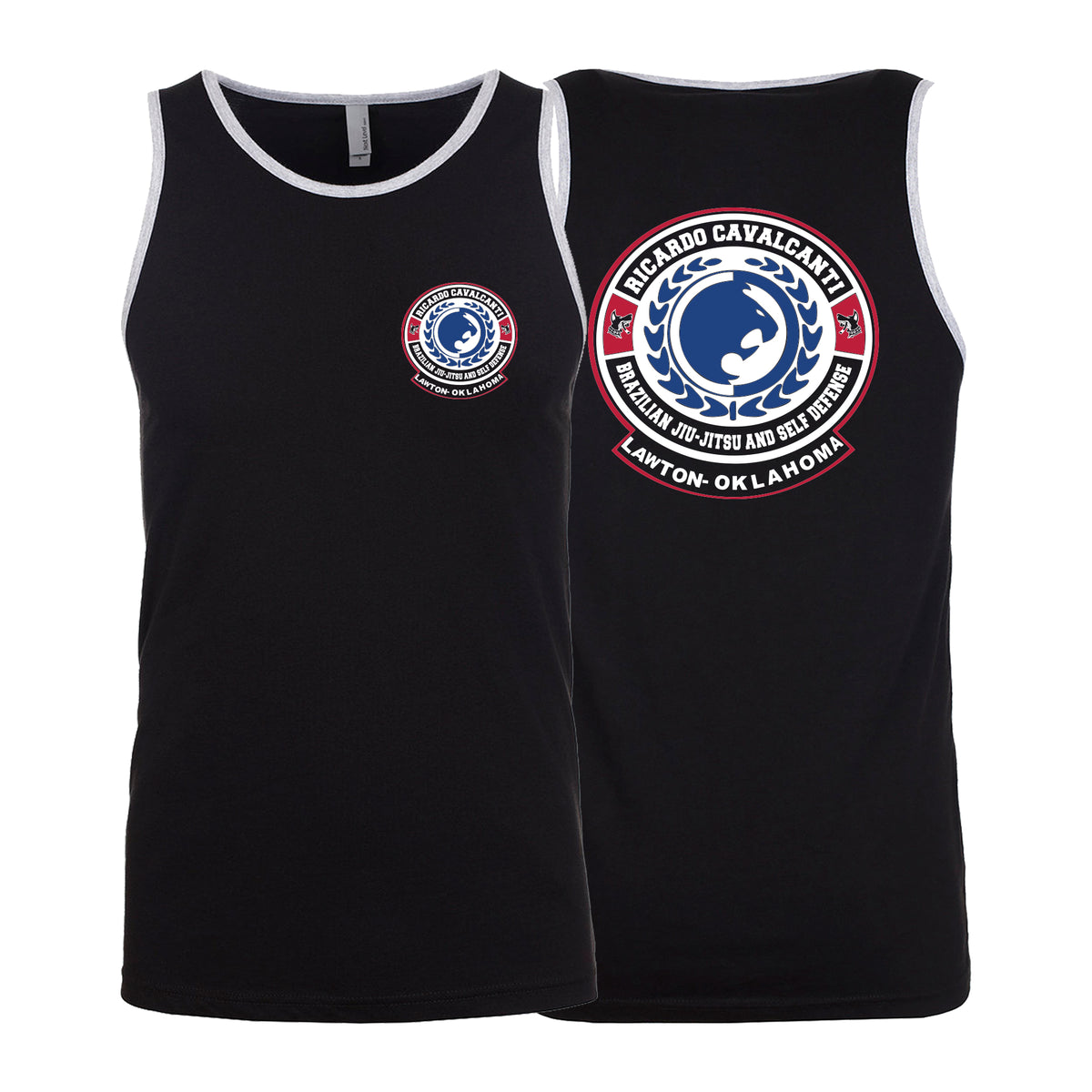 Alpha MMA & RCBJJ Lawton Next Level Tank Tops #8139 B