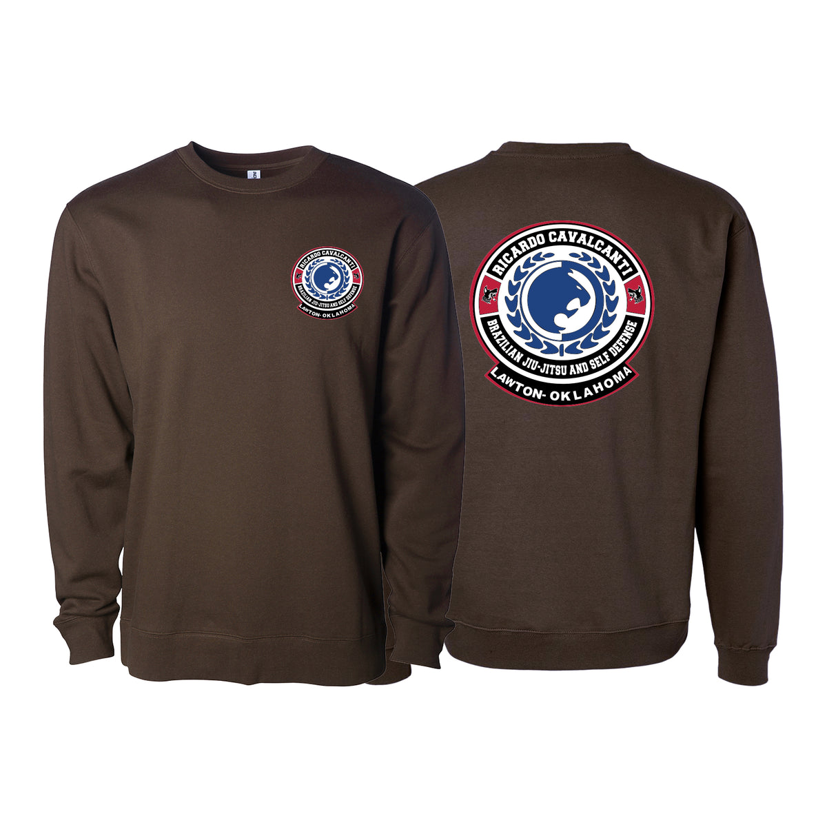 Alpha MMA & RCBJJ Lawton Academy Crewneck Sweatshirt #8139 B
